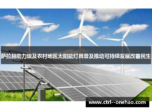 萨拉赫助力埃及农村地区太阳能灯具普及推动可持续发展改善民生